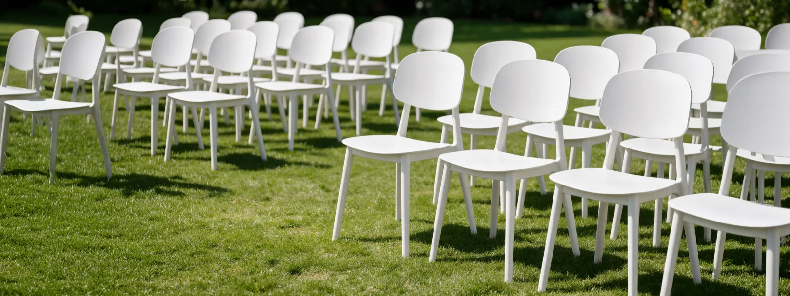 Sillas para eventos y salones: ¿comprar o alquilar?